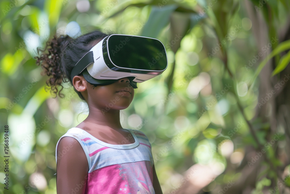 Child in Awe of Virtual Experience Child in Awe of Virtual Experience