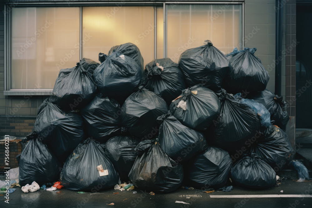 ゴミ, ゴミ袋, ゴミ山, 廃棄, 廃棄場, 汚い, garbage, garbage bags, garbage heap, disposal, disposal site, dirty