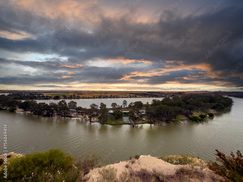 Big Bend on the Murray River, South Australia