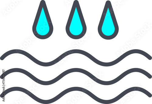 Drops Vector Icon