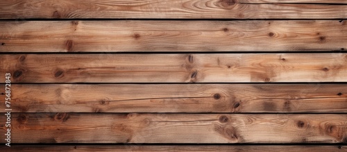 Wooden planks background with natural pattern for desktop wallpaper or website design, template with space for text.