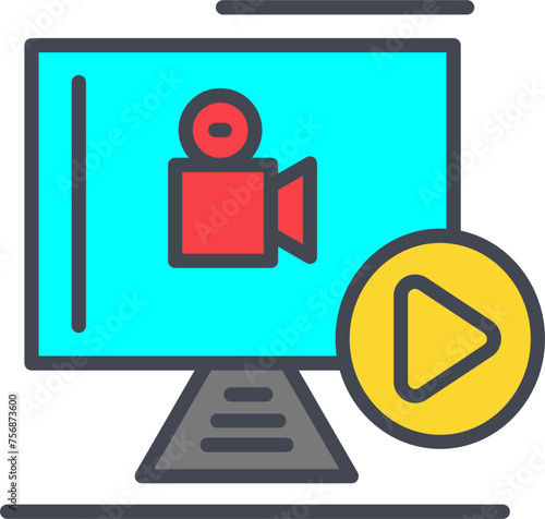 Play Button Vector Icon