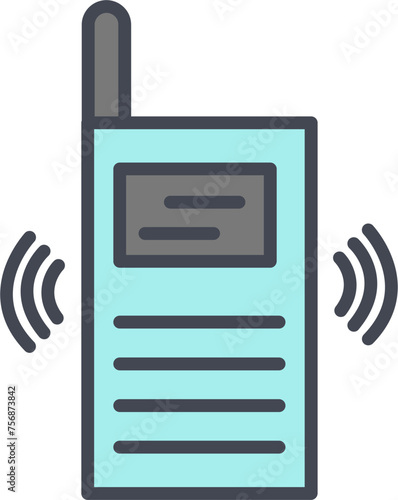 Walkie Talkie Vector Icon