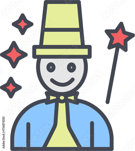 Magician Vector Icon