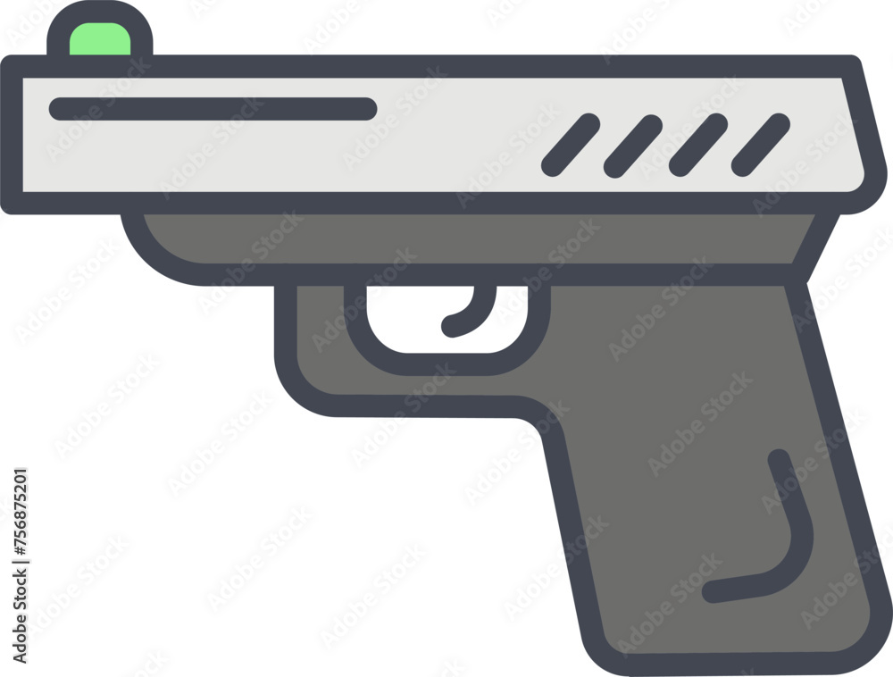 Gun Vector Icon
