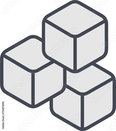 Ice Vector Icon