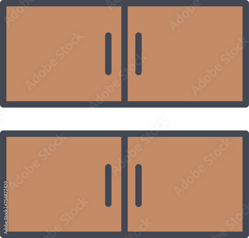 Cabinet Vector Icon