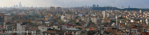 panorama of Istanbul residential buildings  © Towfiqu Barbhuiya 