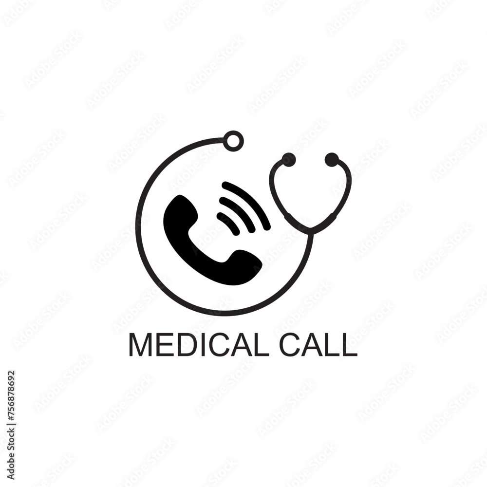 medical call icon , doctor icon