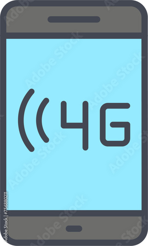 4G Vector Icon