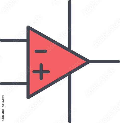 Amplifier Vector Icon