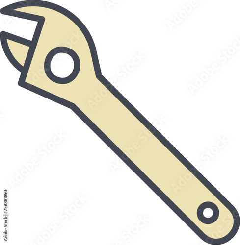 Wrench Vector Icon