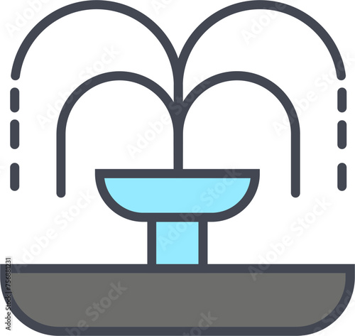 Fountain Vector Icon