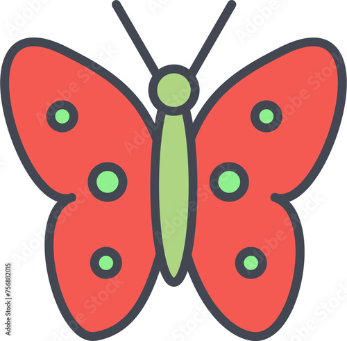 Butterfly Vector Icon
