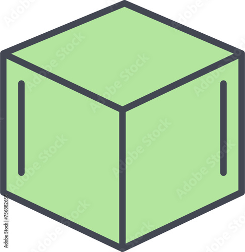 Cubic Design Vector Icon