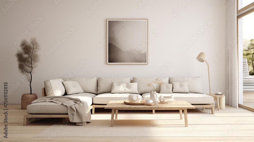 Interior composition of modern trendy living room Interior composition of modern trendy living room