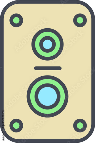Speaker Vector Icon