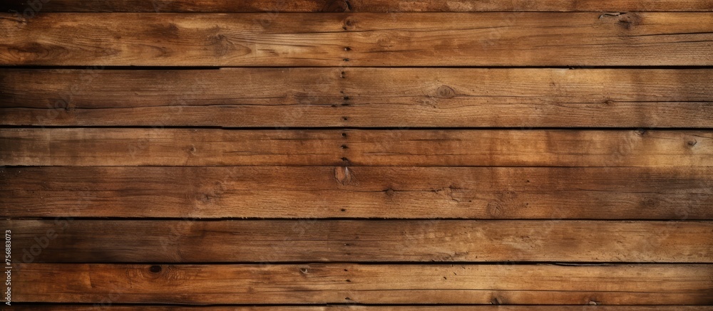 Naklejka premium Vintage wooden wall texture pattern.