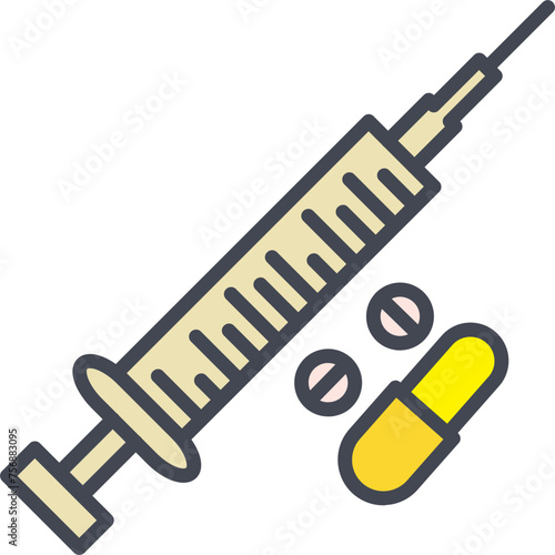 Steroids Vector Icon