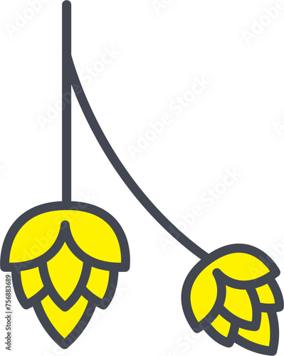 Hops Vector Icon