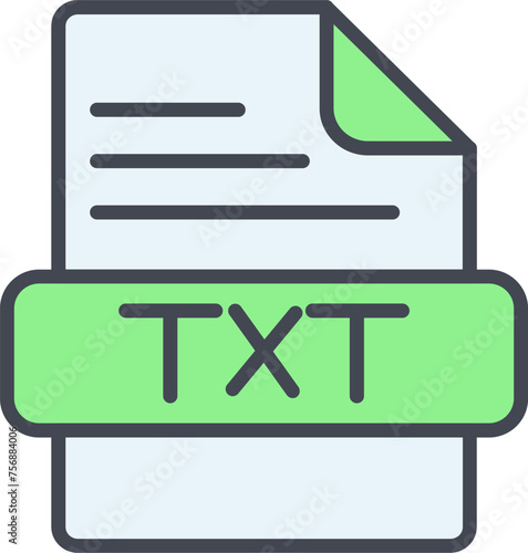 TXT Vector Icon