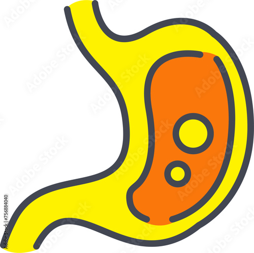 Stomach Vector Icon