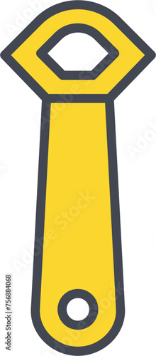 Bottle Opener Vector Icon