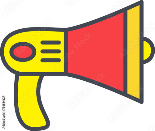 Announcement Speaker Vector Icon