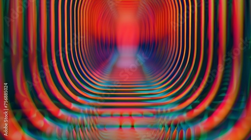 Psychedelic carnival, Optical theme art, Vibrant circus illustrations, in the style honeycore geometry, 