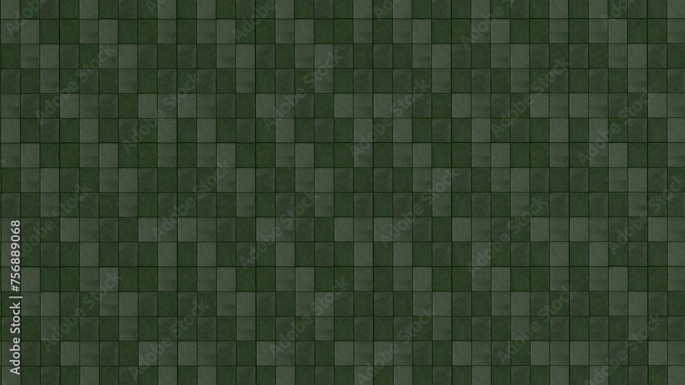 Fototapeta premium brick pattern green for interior floor and wall materials