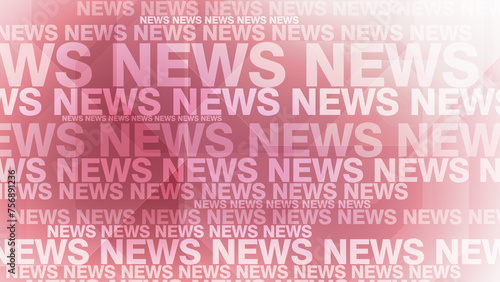 Fototapeta Naklejka Na Ścianę i Meble -  News background breaking news headline on global updates and current affairs in world network