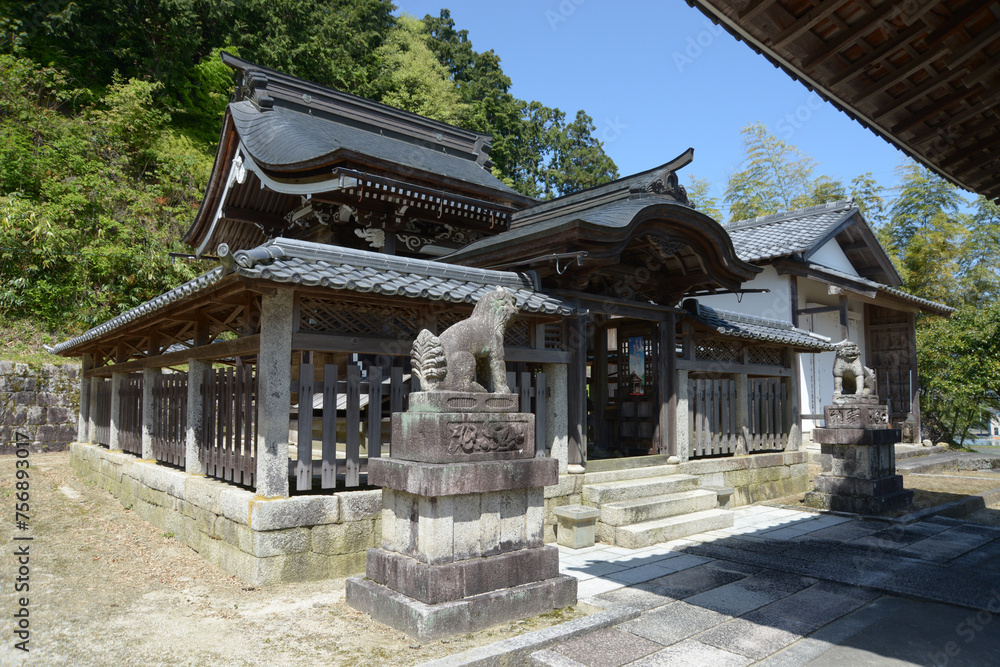 打下日吉神社　本殿　滋賀県高島市勝野