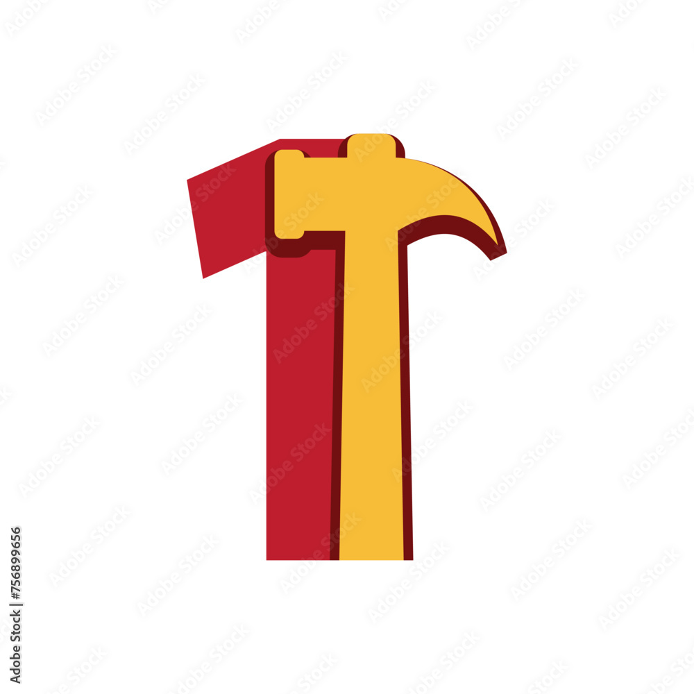 Hammer logo icon Hammer logo icon
