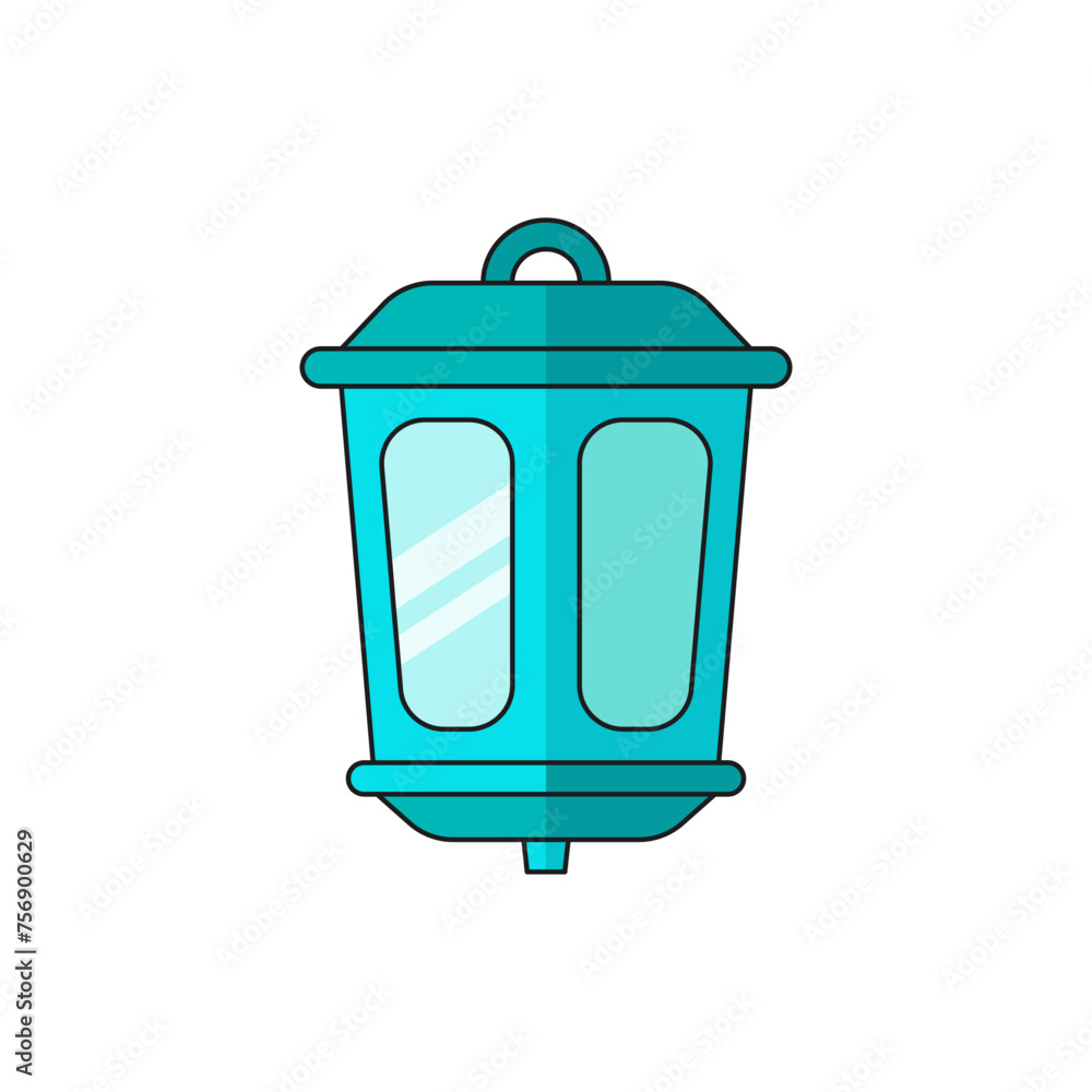 Lantern icon. Flat illustration of lantern vector icon for web design Lantern icon. Flat illustration of lantern vector icon for web design