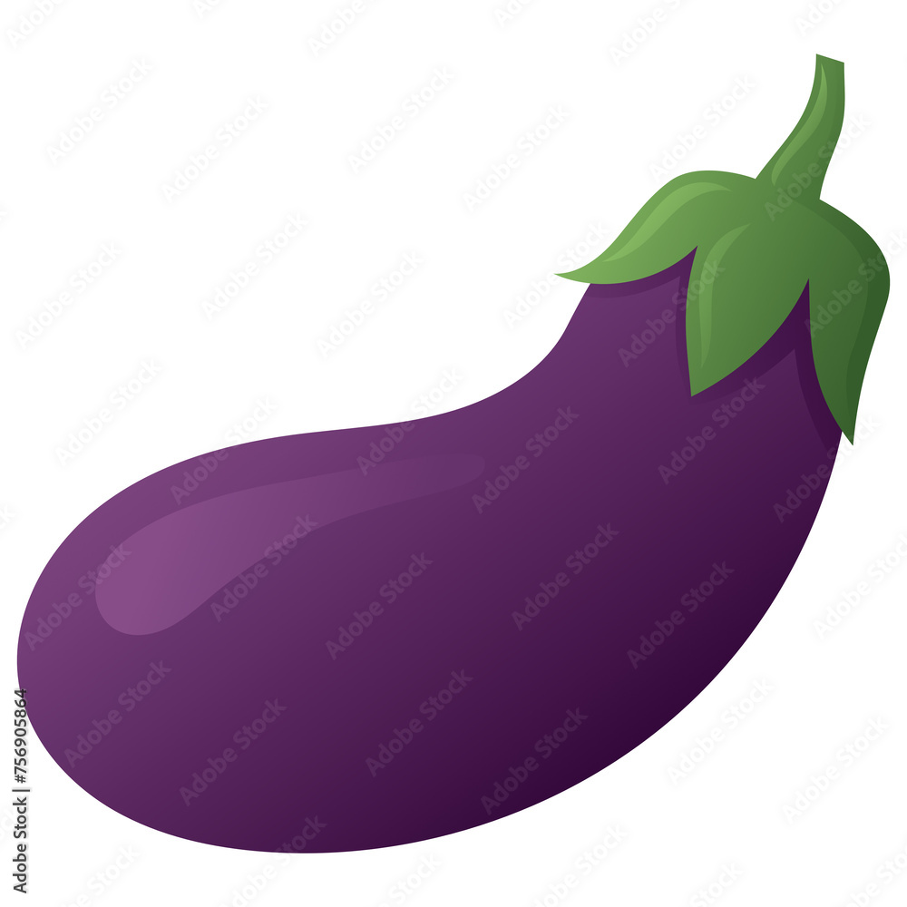 Eggplant Fruit Illustration Eggplant Fruit Illustration