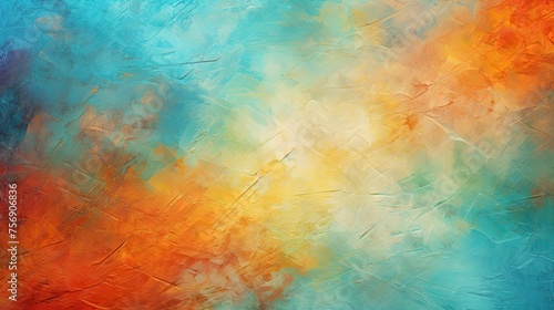 Multi colored painting texture background