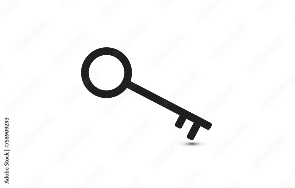 Key icon vector. Key vector icon. Key symbol Key icon vector. Key vector icon. Key symbol