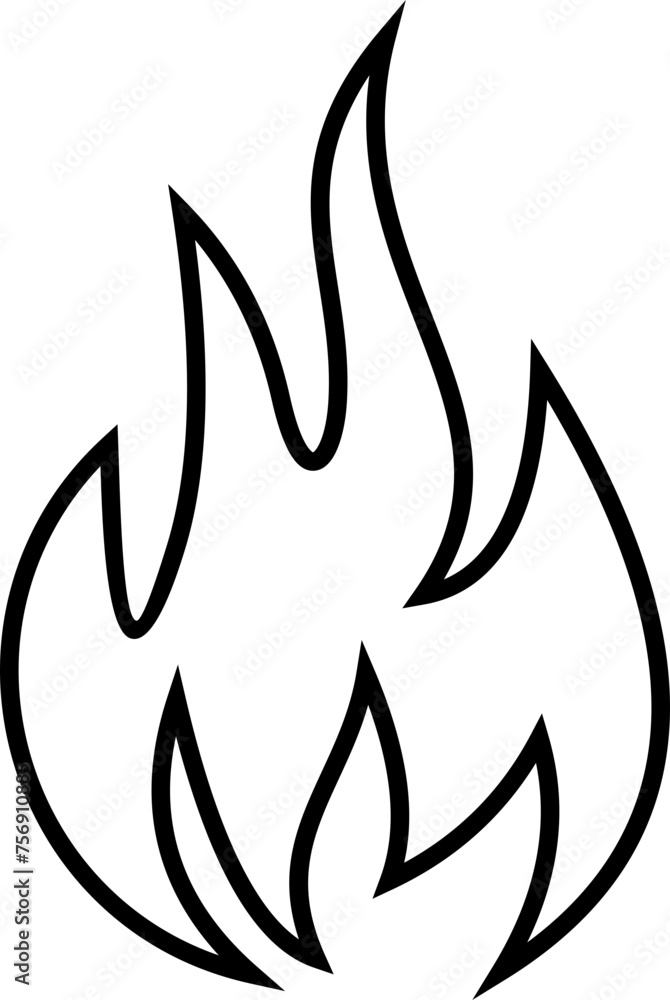 Fire Line Art Fire Line Art