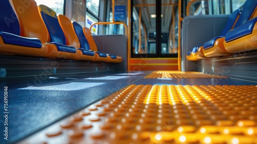 Close-up on the details of universal design in public transportation