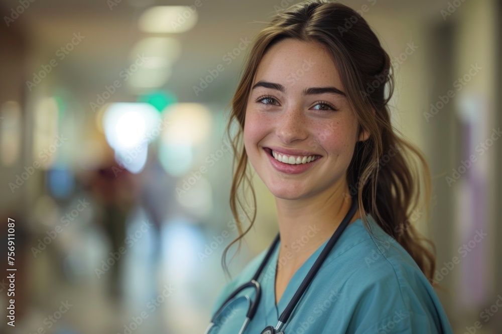 portrait of a female doctor portrait of a female doctor