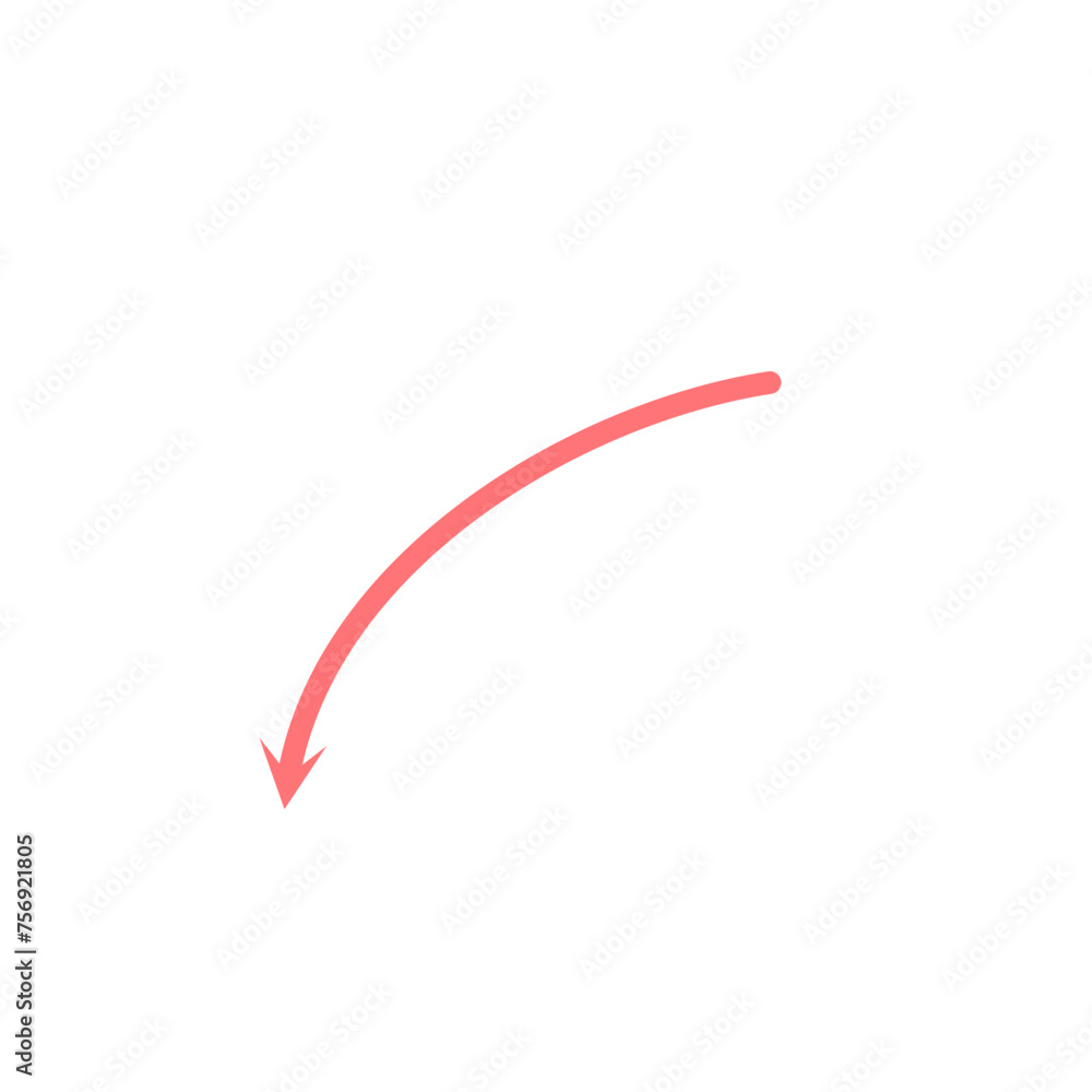 Pink Arrow Shape Decorative Pink Arrow Shape Decorative
