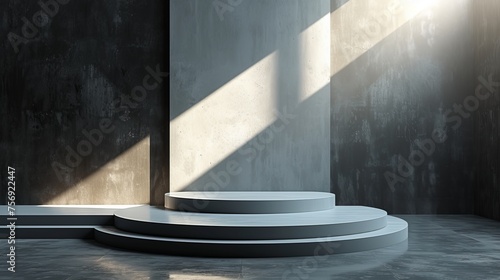 A minimalist podium that captures the essence of understated sophistication