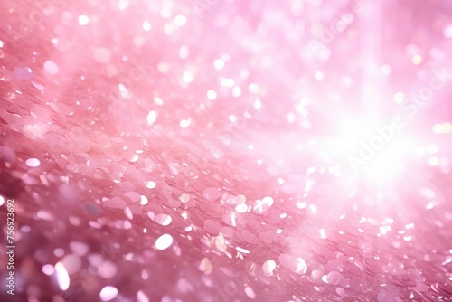 Abstract pink glitter shiny light background