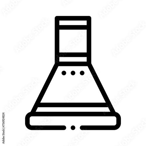 extractor hood line icon