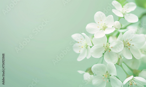 flowers background-generative ai
