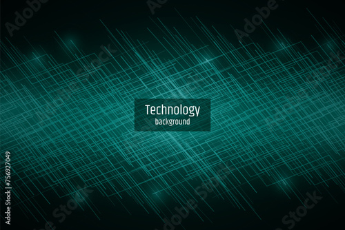 Abstract digital background of points and lines. Glowing black plexus. Big data. Network or connection. Abstract technology science background. 3d vector illustration