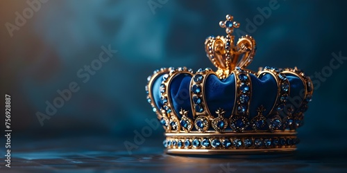 A majestic crown representing honor and success with biblical influences. Concept Crown of Glory, Regal Headpiece, Biblical Crown, Symbol of Honor and Success