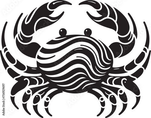 Sideways Vector Crab