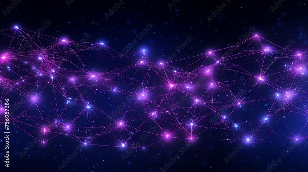 Dynamic 3D rendering of abstract particles forming a futuristic plexus network, representing big data in a visually engaging manner. Dynamic 3D rendering of abstract particles forming a futuristic plexus network, representing big data in a visually engaging manner.