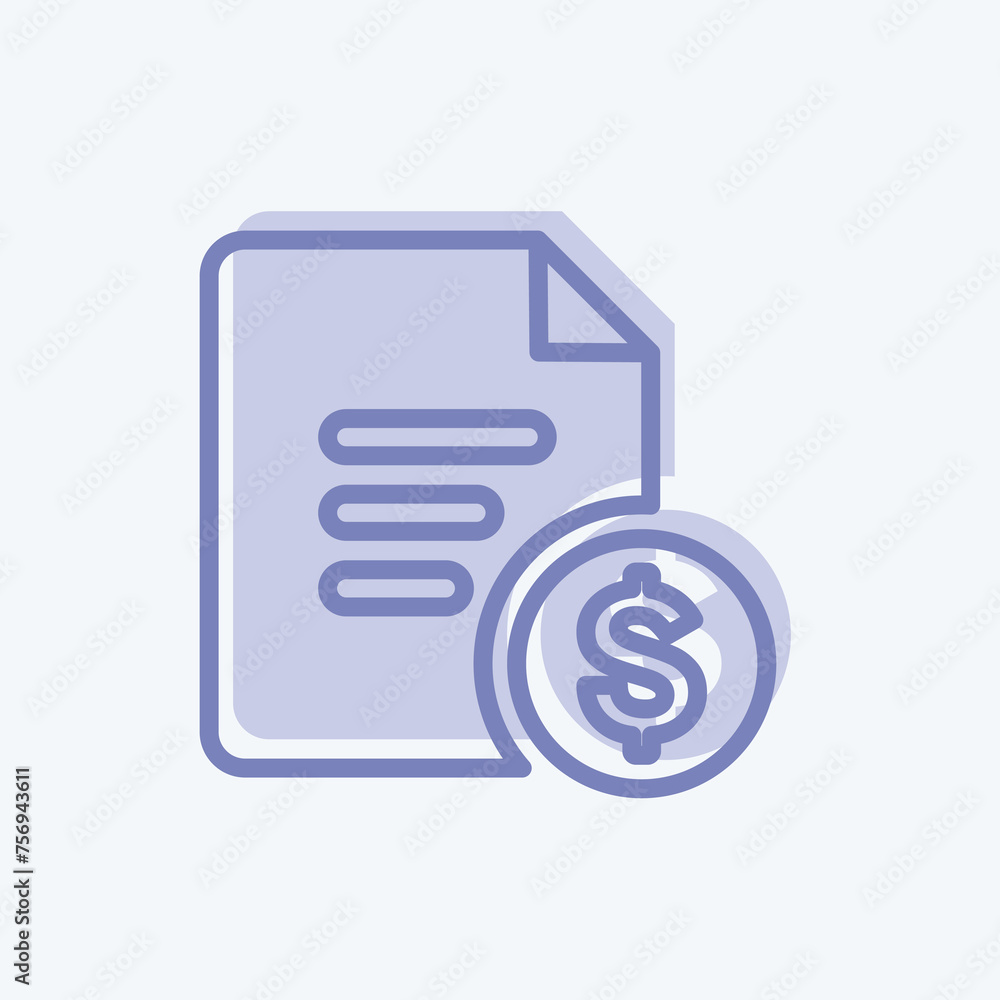 Icon Price List. suitable for Art symbol. two tone style. simple design editable. design template vector. simple illustration Icon Price List. suitable for Art symbol. two tone style. simple design editable. design template vector. simple illustration